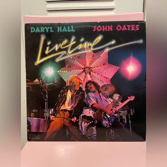 Hall & Oats - Livetime 12” LP Vinyl Record Album - Picture 5 of 7